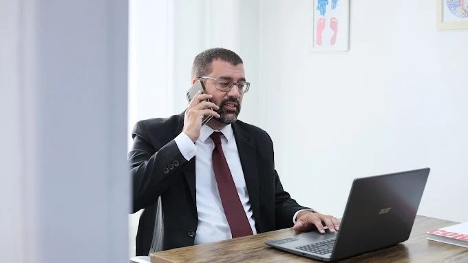 Atendimento do escritório